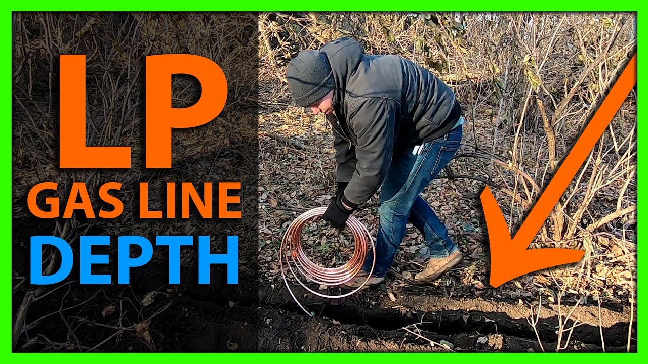 How Deep Does Propane Line Need To Be Buried?