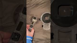 Insta360 x5 dive case Pro vs non-Pro size comparison