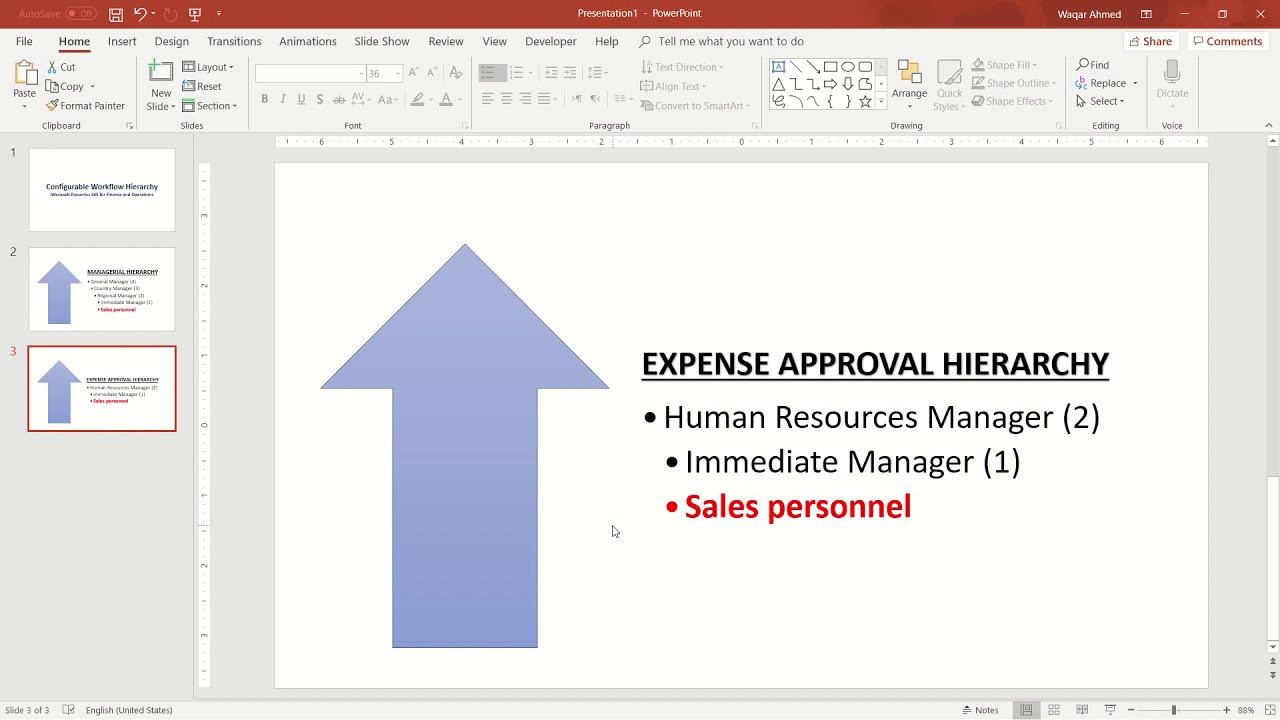 Configurable workflow Hierarchy in Microsoft Dynamics 365 for Finance and Operations