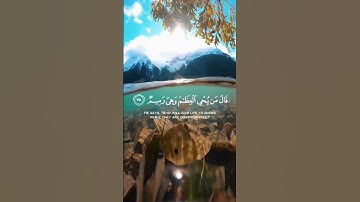﴿ وَضَرَبَ لَنَا مَثَلٗا وَنَسِيَ خَلْقَهُ﴾سورة يس – الآية 78 #ارح_قلبك #القرآن_الكريم