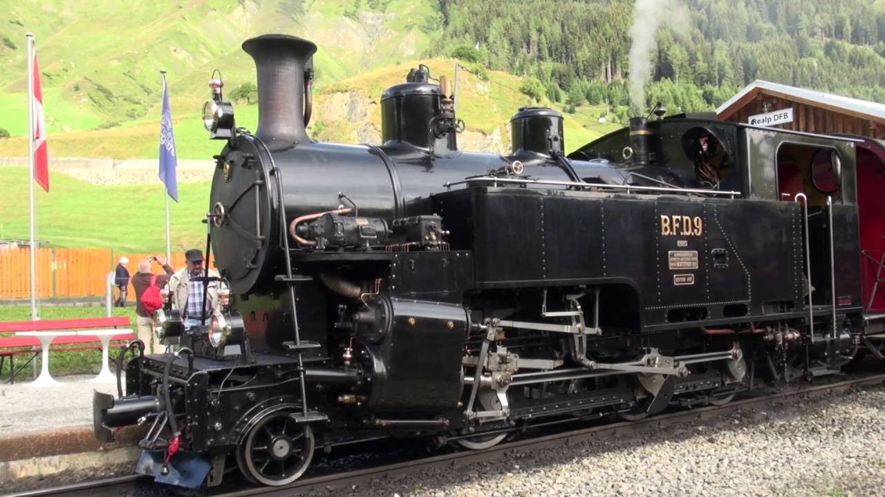 Train A Vapeur Furka Trains Suisses Youtube