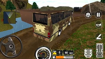 Army Bus Driver 2021:Real Military Coach Simulator‏ - Gameplay - Android games