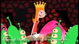 Phineas and ferb-queen of mars lyrics