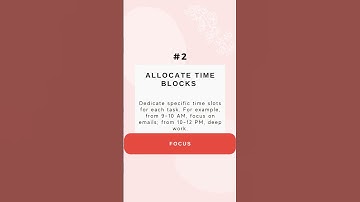 3 Tips For Time Management