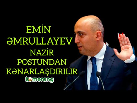 Emin Əmrullayev üçün geriyə sayım başladı.Nazir postundan kənarlaşdırılır @BumerangMediaTv