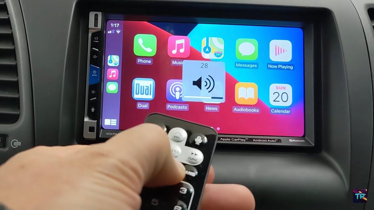 7 AV Car Receiver with Wireless Apple CarPlay and Android Auto - DCPA701W