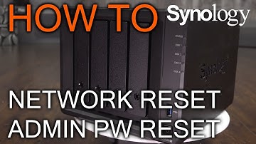 How to Soft Reset Synology DiskStation (Network Setting and Admin Password) Mode 2