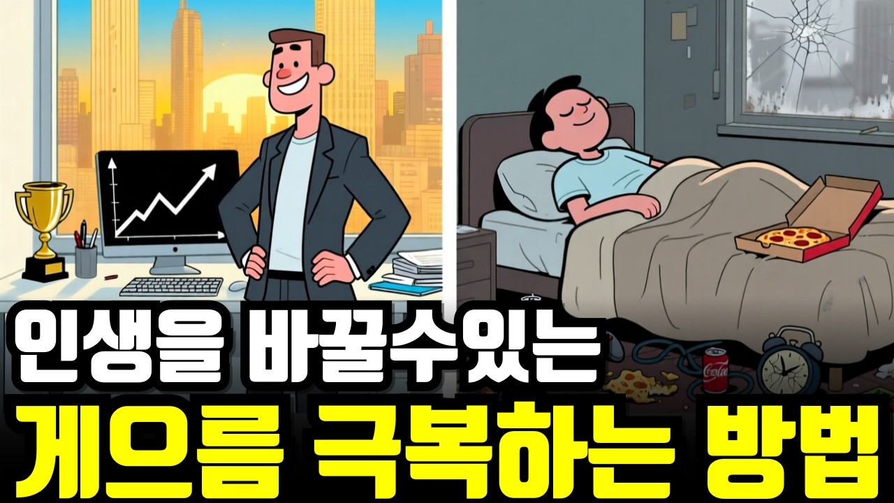 성공하고 싶다면 뇌과학으로 게으름 극복하는 방법. 성공과 실패는 한끗차이