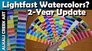 13-Plus Brands 2-Year Lightfast Results - QoR, Koi, W&N, Mission Gold, Kuretake, Roman Szmal, MORE! screenshot 5