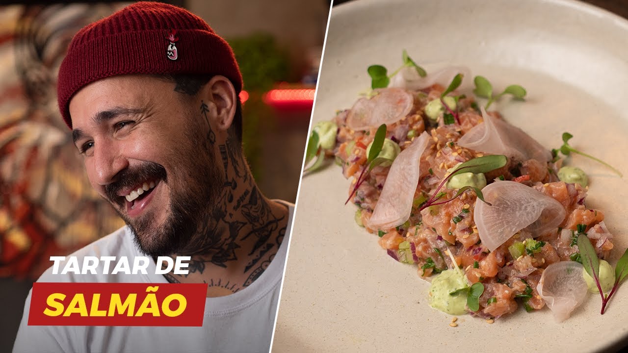 Receita simples pra impressionar | Tartar de Salmão | Léo Abreu