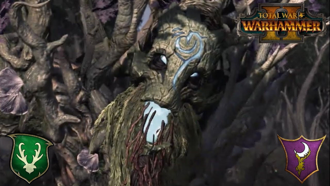 King Of The Woods! Wood Elves Vs Dark Elves. Total War Warhammer
