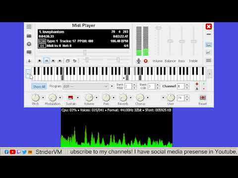 Love Phantom by B'z Midi 8-bit Style Slowed Version