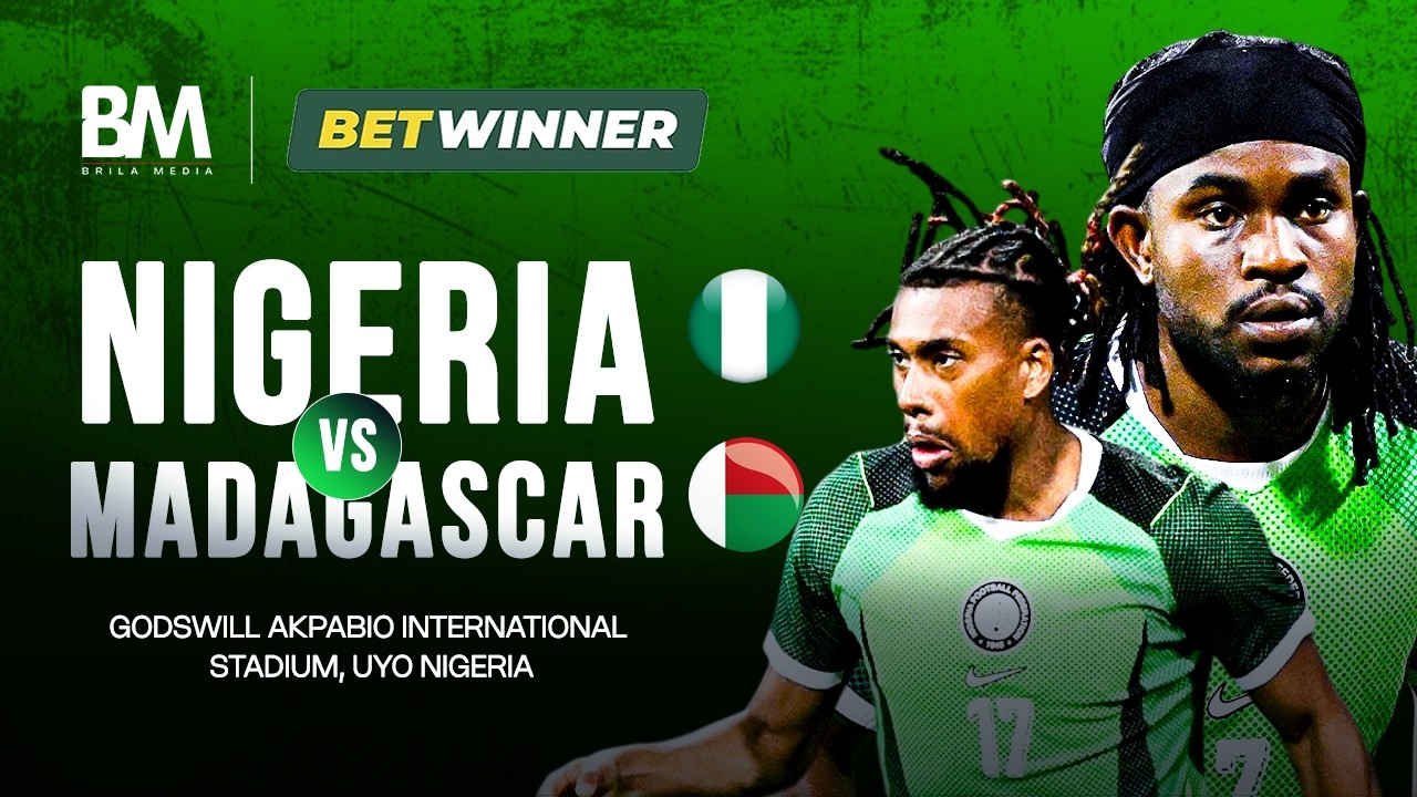 NIGERIA vs MADAGASCAR LIVE WATCH-ALONG | Super Eagles Match LIVE Reactions | Betwinner