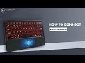 How to connect  b102d keyboard tutorial  concept kart