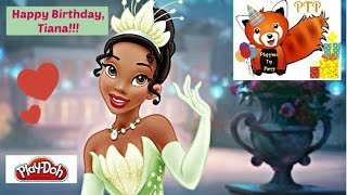 Princess Tiana's Birthday Play Doh Party Box