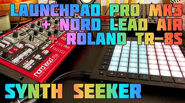 Novation Launchpad Pro Mk3 + Roland TR-8S