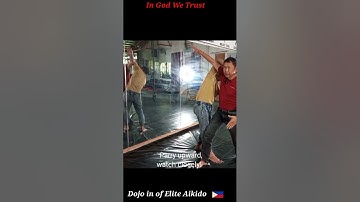 Aikido tutorial: Attack from Behind Lesson-4 | Lesson 4 | Ushiro Kata Tori - Kokkyu Nage - I #shorts