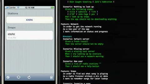 Cucumber meets iPhone