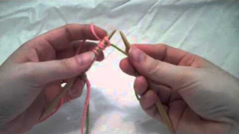 How to: Provisional cast on (waste yarn method)