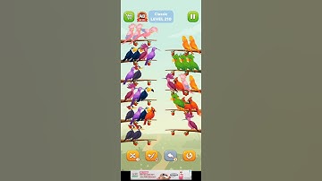 Bird sort puzzle walkthrough #viral #shorts #trending #short #birds