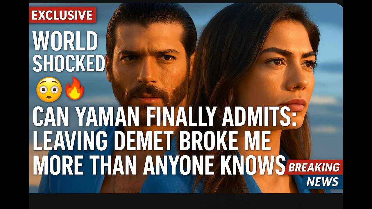 Мир в шоке 😱🔥 Джан Яман наконец признался: уход от Демет сломал меня больше, чем кто-либо думает....