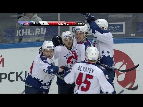 Дебютный гол Шуракова после отличной комбинации / Shurakov scores his first KHL goal