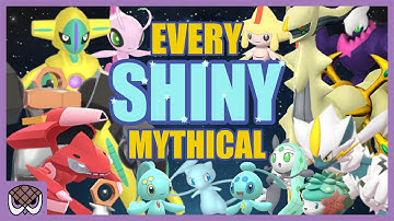 How I Got ALL SHINY MYTHICALS
