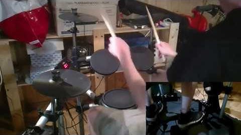 First use of my new double bass pedals.