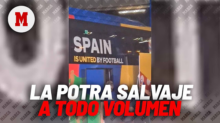 La 'Potra Salvaje' a todo volumen en el autobús de España: locura tras vencer a Francia I MARCA