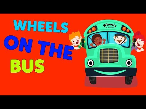 Wheels on The Bus İngilizce Bebek ve Çocuk Şarkısı | Altyazılı Çizgi Film Şarkıları | Akıllı Bıdık