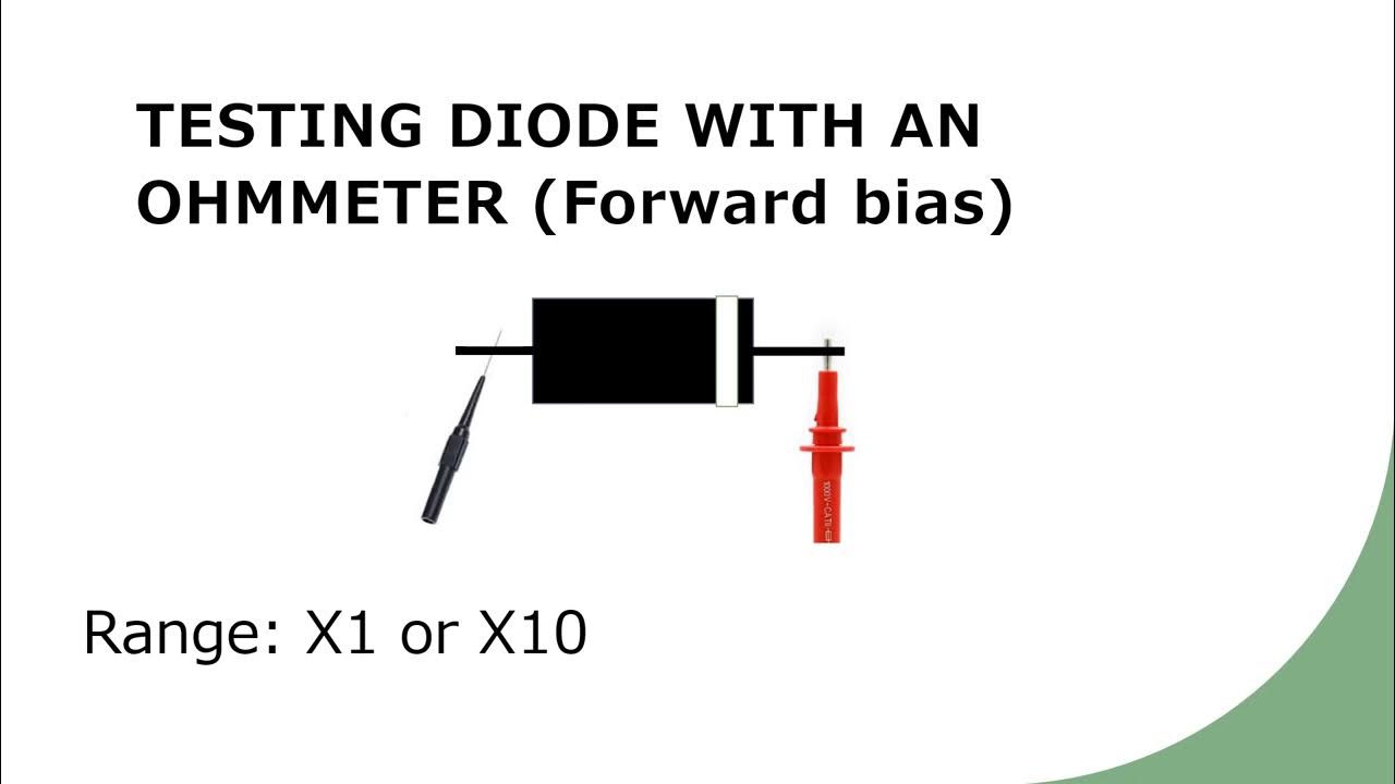 Testing Diodes With an Ohmmeter YouTube