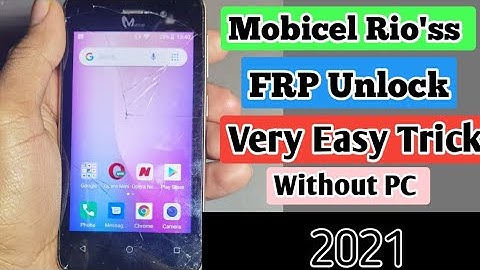 All Mobicel Android 8.0.1 frp Bypass Mobicel Rio-ss 8.0.1 Bypass Google account  Without PC 2021