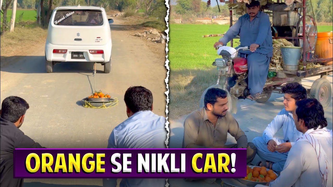 Orange 🍊 Say Nikli Car 😂