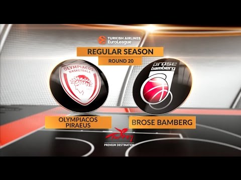 Highlights: Olympiacos Piraeus-Brose Bamberg