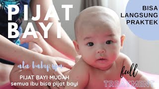 MASSAGE BABY Pijat Bayi Untuk Menambah Berat Badan | PIJAT BAYI TRADISIONAL MUDAH