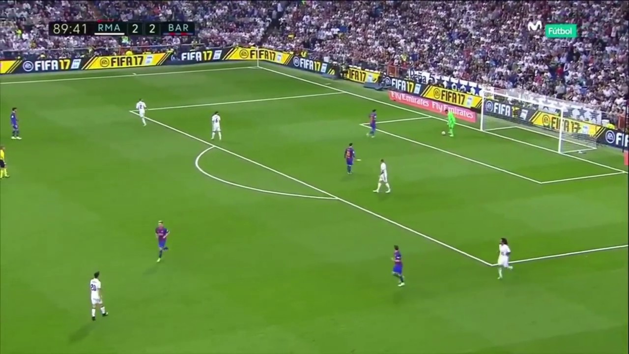 Barcelona Vs Real Madrid ultimos 9 minutos - YouTube