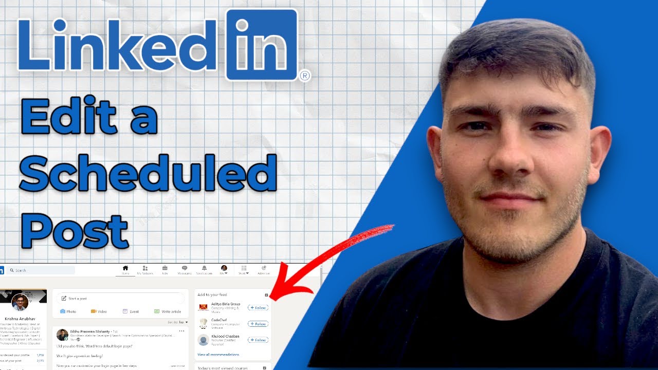 How to Edit a Scheduled Post on LinkedIn (2025 Guide) - YouTube