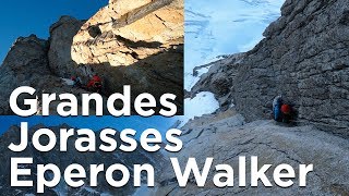 Voie #Cassin Eperon #Walker Grandes #Jorasses Face Nord #Chamonix Mont-Blanc #montagne #alpinisme
