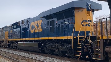 CSX I035-27 with Fresh ES40DC Trailing