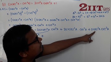 Trigonometric Identities Exercise 18 Q26 Class X ICSE | IIT JEE