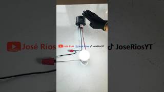 Como conectar una lámpara con fotocelda #joserios #electricidad #fotocelda #lampara #foco