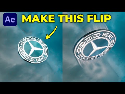 Make a Car Logo FLIP in After Effects!