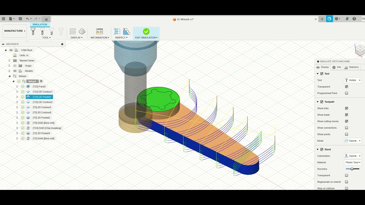 Toolpaths In Fusion - YouTube