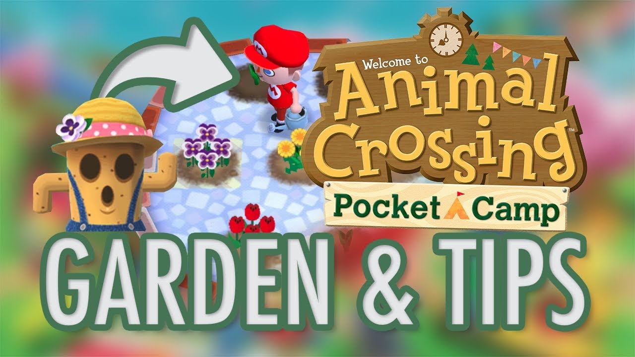 Animal Crossing Pocket Camp - GARDEN GUIDE & TIPS (Gardening Area