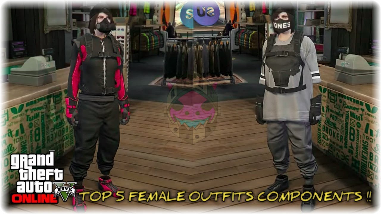 GTA 5 Online Top Best Merge Female Outfits Components Transfer Glitch! ps3 emulator for pc
