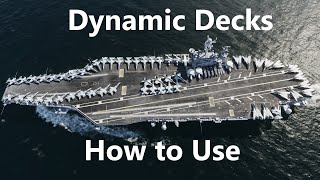 DCS Supercarrier Dynamic Decks - How to Use