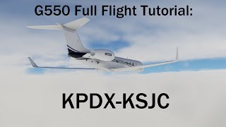 Gulfstream G550 Full Flight Tutorial- X Plane 12