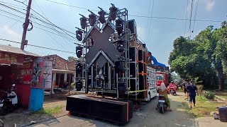 Ndewor Audio Full Blast in the Afternoon🔥Preparing for the Wonorejo Mojokerto Carnival