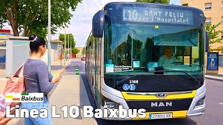картинка: L10 Baixbus - Autobús Metropolitano de Barcelona - Полное путешествие