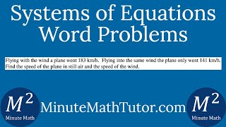 Flying with the wind a plane went 183 km/h. Flying into the same wind the plane only went 141...